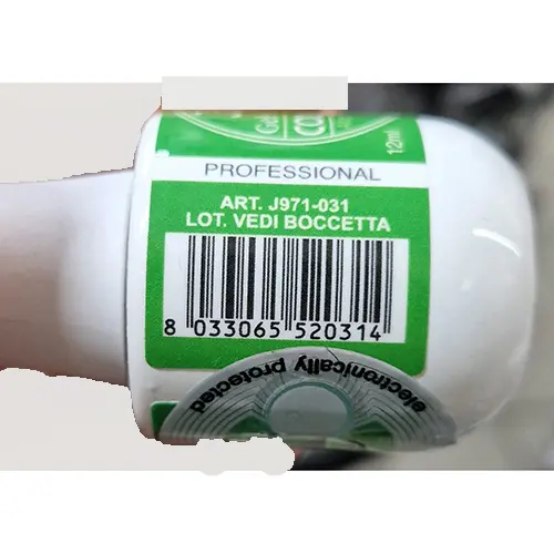 Photo from the official notice: Jessie Milano Color Shine 031 gel nail polish — chemical risk