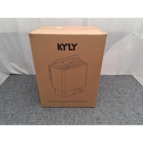Photo de l’avis officiel: Kyly Chauffe-sauna électrique — risque: Choc électrique
