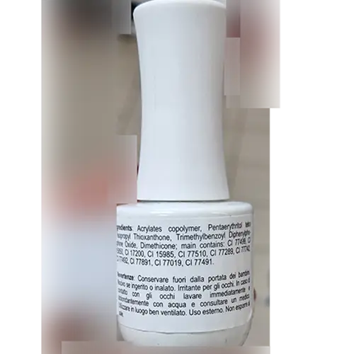 Foto del aviso oficial: Jessie Milano Color Shine pigmentazione n.249 e 250 Esmalte de uñas de gel — riesgo: Riesgos químicos