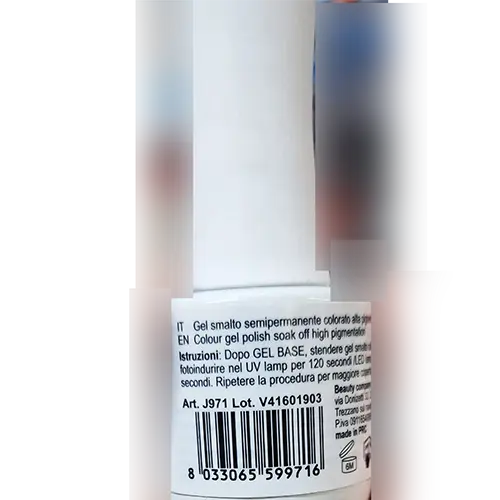 Zdjęcie z oficjalnego zgłoszenia: Jessie Milano Color Shine pigmentazione 260 e 262 Żelowy lakier do paznokci — ryzyko: Chemiczne