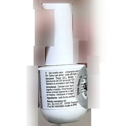 Foto do aviso oficial: Jessie Milano Color Life pigmentazione Verniz para unhas em gel — risco: Químico