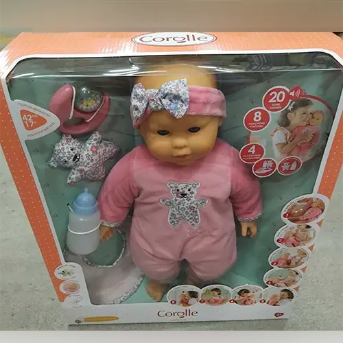 Foto dell’avviso ufficiale: COROLLE OURSON présent dans le coffret LUCILLE INTERACTIVE Giocattolo morbido — rischio: Ostruzione delle vie aeree