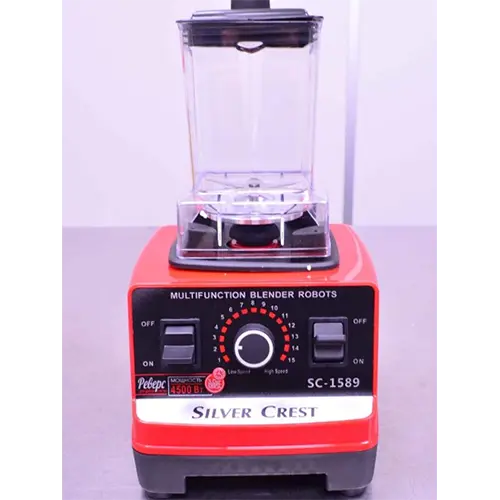 Photo de l’avis officiel: Silver Crest Food Blender Mélangeur — risque: Incendie & Blessures