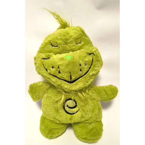 Photo from the official notice: Green Grinch-like Plush Toy soft toy — choking risk