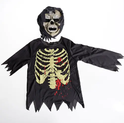 Foto aus der offiziellen Meldung: ROLDAN Costume Zombie Halloween Fancy-Kostüm — Risiko: Verbrennungen