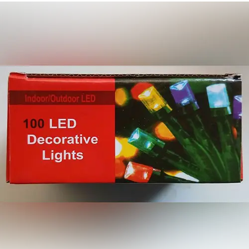 Photo de l’avis officiel: 100 LED Decorative Lights Chaîne d'éclairage — risque: Choc électrique (SR/01875/26)