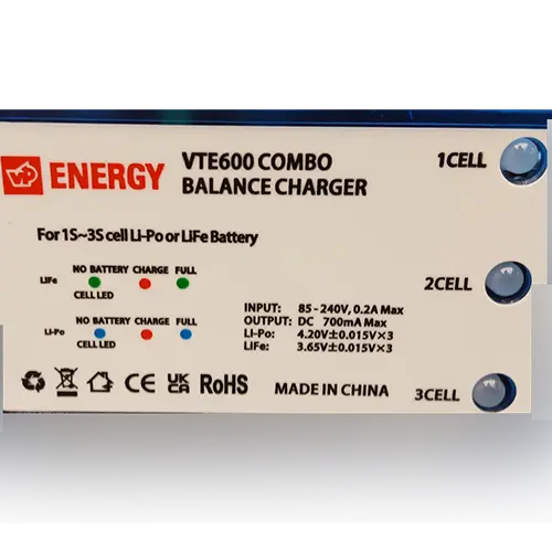 Photo de l’avis officiel: Vapex tech Chargeur de batterie — risque: Choc électrique