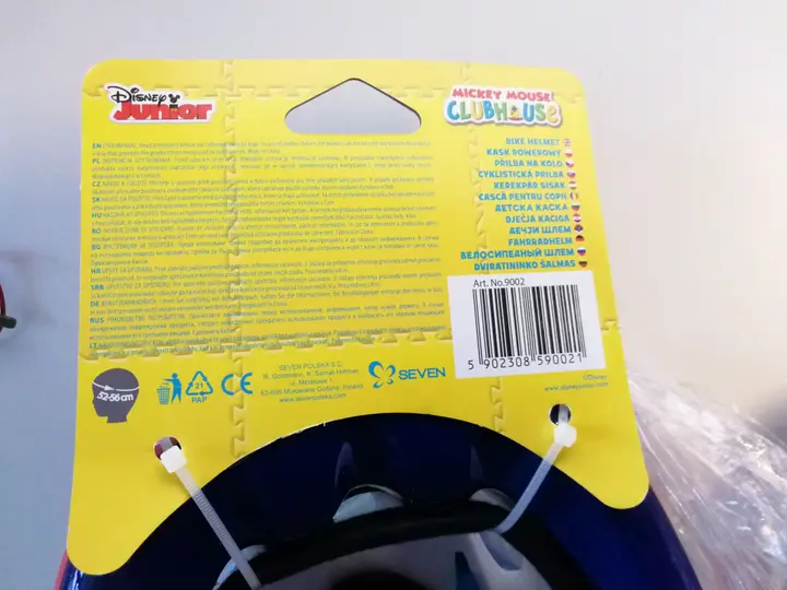 Photo de l’avis officiel: Seven Bike Helmet Mickey Casque de vélo — risque: Blessures