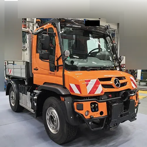 Foto do aviso oficial: Mercedes-Benz UNIMOG 405, UNIMOG 437 Camião — risco: Ferimentos