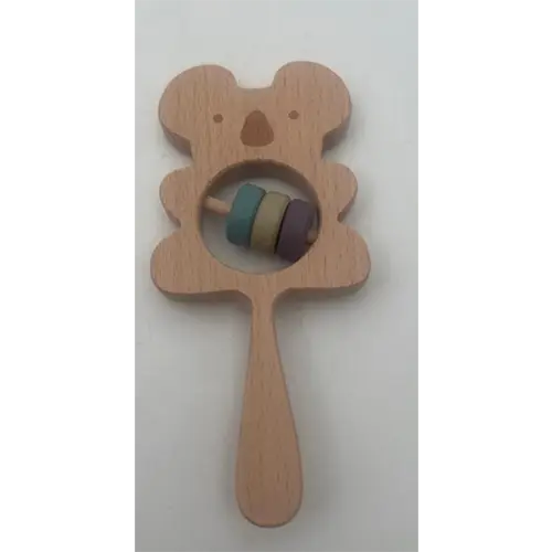 Photo from the official notice: New Wooden Hand Rattle toy rattle — choking risk