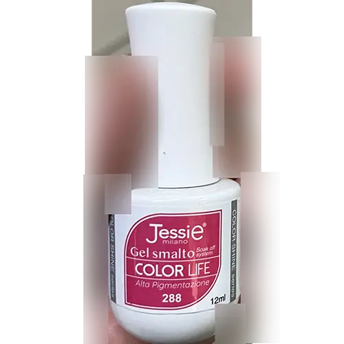 Foto uit de officiële melding: Jessie Milano Color Life pigmentazione colori 286 e 288 Gel nagellak — risico: Chemische risico's