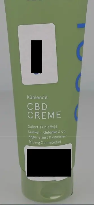 Photo de l’avis officiel: CBD Vital Kühlende CBD Creme, Cool Crème — risque: Risque chimique
