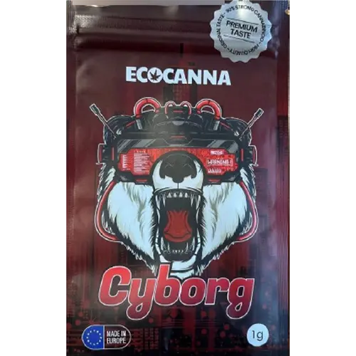 Photo de l’avis officiel: ECOCANNA Cyborg Produit à base de plantes à fumer — risque: Risque chimique