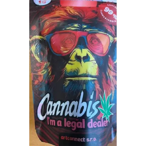 Foto dell’avviso ufficiale: I´m choice™ Cannabis I´m a legal dealer, artconnect s.r.o.. Prodotti a base di erbe per fumare — rischio: Rischio chimico