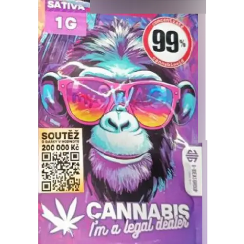 Foto do aviso oficial: mySWAG MEGA STRONG CANNA MIX SATIVA Produtos à base de plantas para fumar — risco: Químico