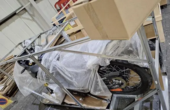 Photo de l’avis officiel: VGLIMOTOR E-Motorbike Moto électrique — risque: Incendie