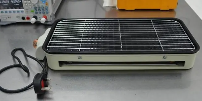 Photo from the official notice: Cook N Repeat Cook N Repeat Electric Indoor Grill electric grill — fire risk