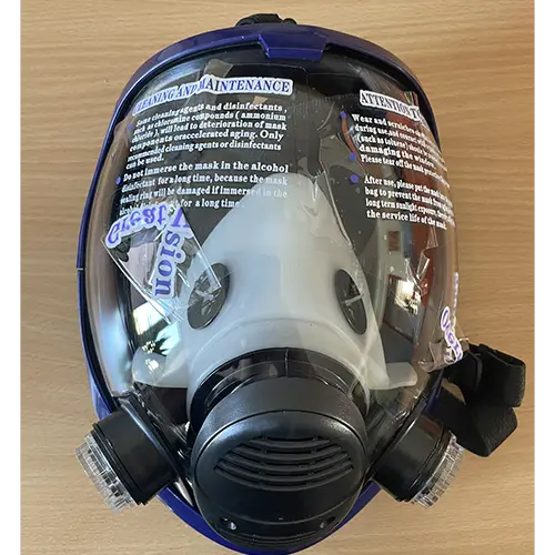 Foto aus der offiziellen Meldung: Aoglenic Vollgesichts Atemschutzmaske für Chemikalien — Risiko: Chemikalie & Gesundheitsrisiken/Sonstige