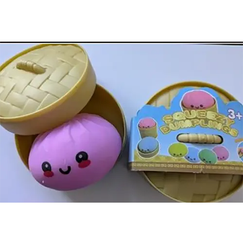 Photo de l’avis officiel: Squeezy Dumplings Jouets souples — risque: Risque chimique