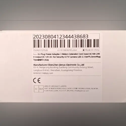 Foto do aviso oficial: AC/DC ADAPTOR Adaptador — risco: Choque elétrico