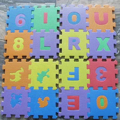 Photo from the official notice: all kids united Puzzle Matte, Kids Playing Mat — choking risk