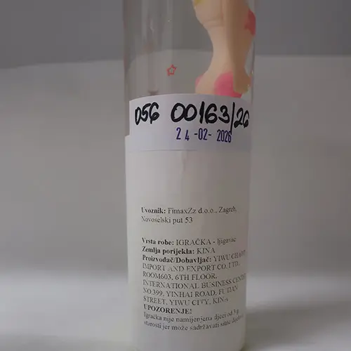 Photo de l’avis officiel: SLIME with a doll Slime de jouet — risque: Risque chimique