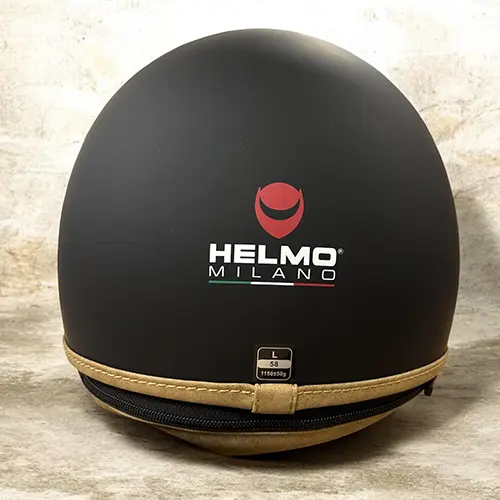 Foto uit de officiële melding: Helmo Italia VAPENSIERO Motorhelm — risico: Verwonding