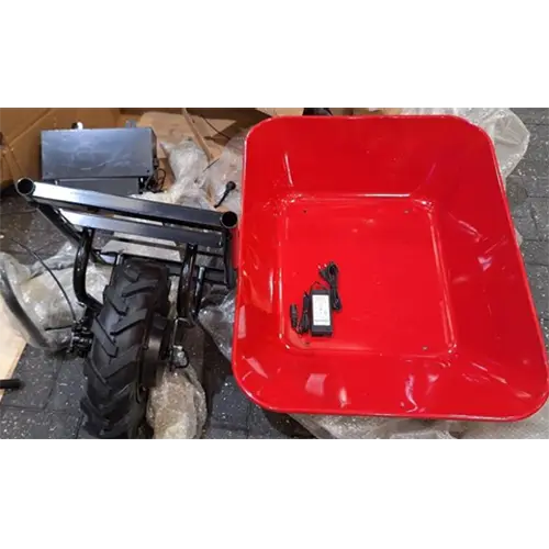 Foto do aviso oficial: Electric Wheelbarrow Carrinho de mão elétrico — risco: Incêndio (SR/02106/26)