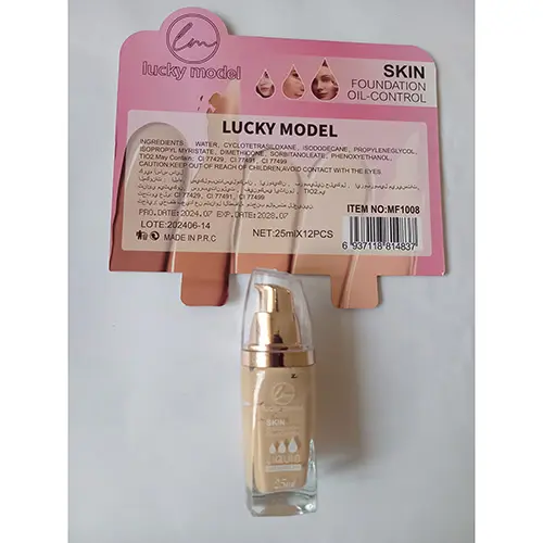 Photo de l’avis officiel: LUCKY MODEL Fond de teint — risque: Risque chimique