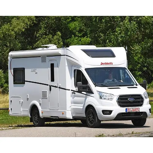 Photo from the official notice: Dethleffs Globetrotter XXLA, Autoquest, Expedition, Globebus, Glücksmobil camper van — injuries risk