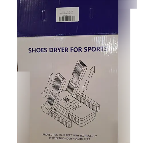 Foto uit de officiële melding: Shoes Dryer for Sports Schoendroger — risico: Brand