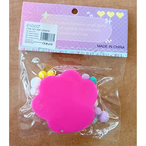 Photo de l’avis officiel: Squishy Squeeze jouet — risque: Étouffement