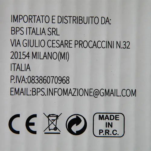 Foto aus der offiziellen Meldung: BPS Buena Pet Shop LAMPADA LED COMPATTA PER ACQUARIO Aquariumlampe — Risiko: Elektrischer Schlag