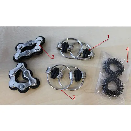 Photo de l’avis officiel: Steemjoey 6-Piece Fidget Toys Set Fidget jouet — risque: Risque chimique