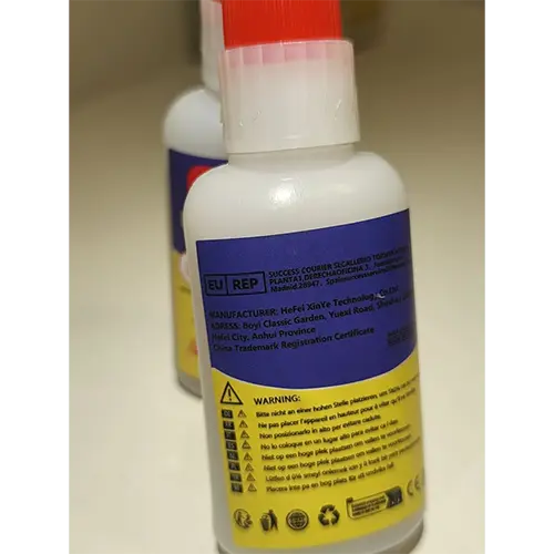 Photo de l’avis officiel: XINYET Extra stark glue Colle — risque: Risque chimique