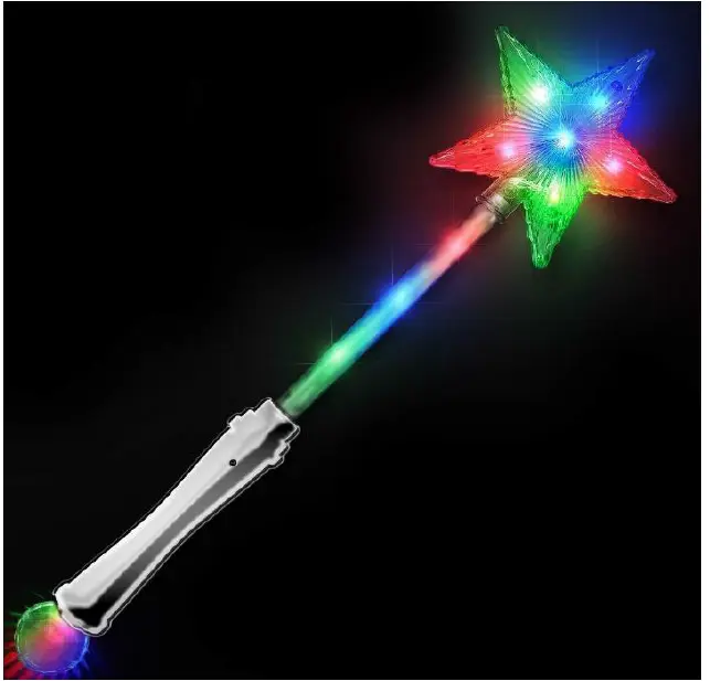 Photo de l’avis officiel: The Glowhouse Flashing princess wand Baguette de jouet — risque: Risque chimique & Étouffement