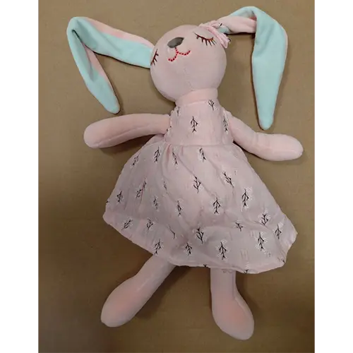 Photo from the official notice: Lapin en peluche de Ballet pour bébé, jouets en peluche pour enfants, longues oreilles, ballerine soft toy — choking & strangulation risk