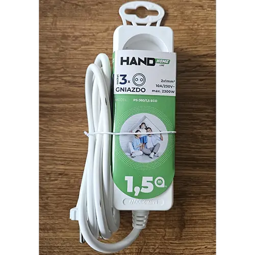 Foto do aviso oficial: PLASTROL Extension cord PLASTROL Chumbo da extensão — risco: Choque elétrico (SR/02257/26)
