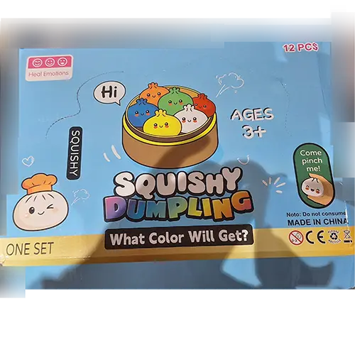 Photo de l’avis officiel: Squishy Dumplings Squeeze jouet — risque: Étouffement