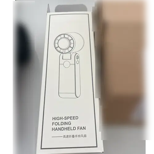 Photo from the official notice: Portable Fan — environment risk