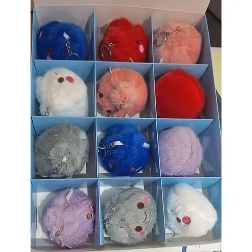 Foto do aviso oficial: Squishy BUN, Rainbow MYSTERY, ONE SET SUGAR EDITION Brinquedo macio com porta-chaves — risco: Engasgamento