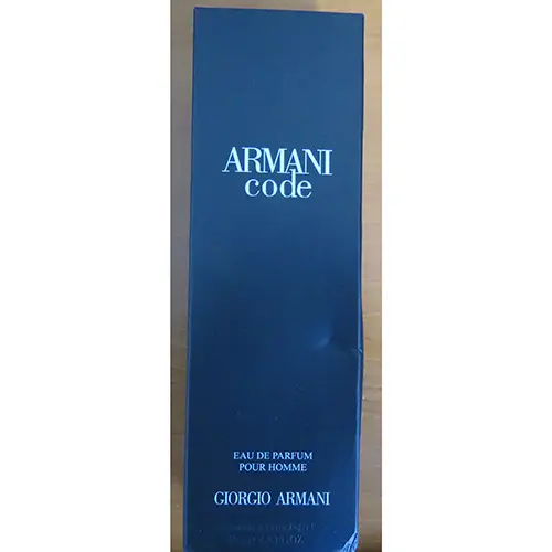 Photo de l’avis officiel: Giorgio Armani EAU DE PARFUM POUR HOMME — risque: Risque chimique