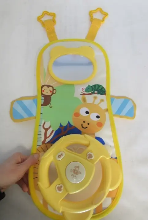 Zdjęcie z oficjalnego zgłoszenia: Simuler la conduite de voiture copilote volant électrique bébé jouets avec son enfants Musical Zabawka sensory — ryzyko: Chemiczne
