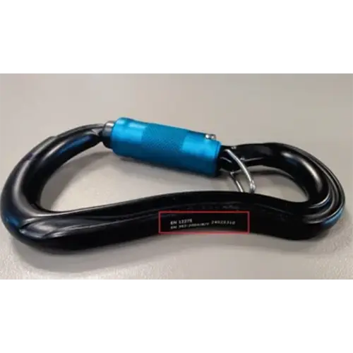 Photo de l’avis officiel: Ocun CONDOR HMS Triple Carabiners Mousqueton — risque: Blessures