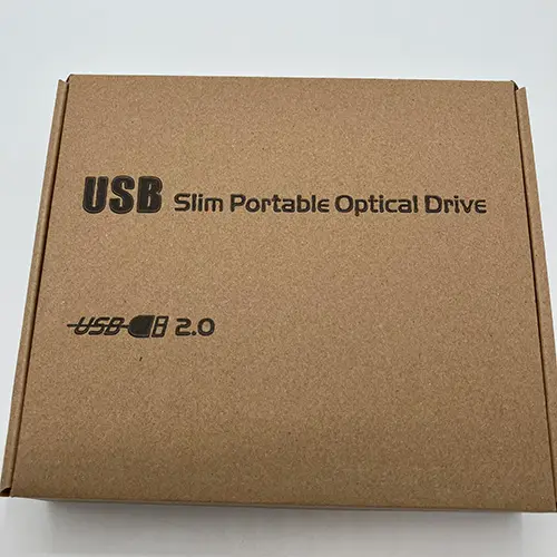 Photo de l’avis officiel: Lenovo USB slim portable optical drive Lecteur optique portable — risque: Environnement
