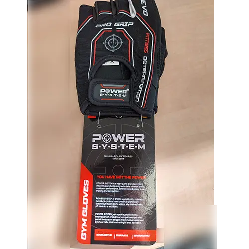 Foto do aviso oficial: POWER SYSTEM POWER SYSTEM-GLOVES PRO GRIP EVO-BLACK-XXL Luvas de ginástica — risco: Químico