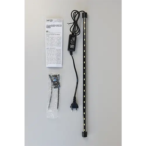 Photo de l’avis officiel: Happet Aqua LED Tube White Lampe d'aquarium — risque: Choc électrique