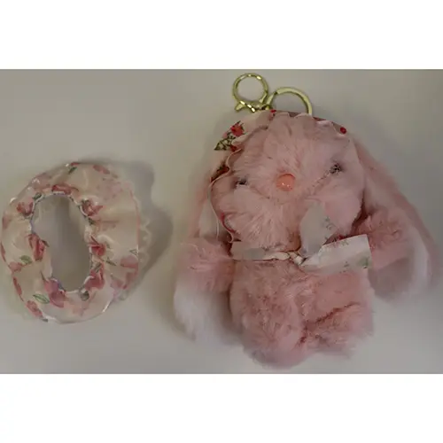 Foto do aviso oficial: UOUOROSE Hase mit Kleid Anel-chave com brinquedo macio — risco: Engasgamento