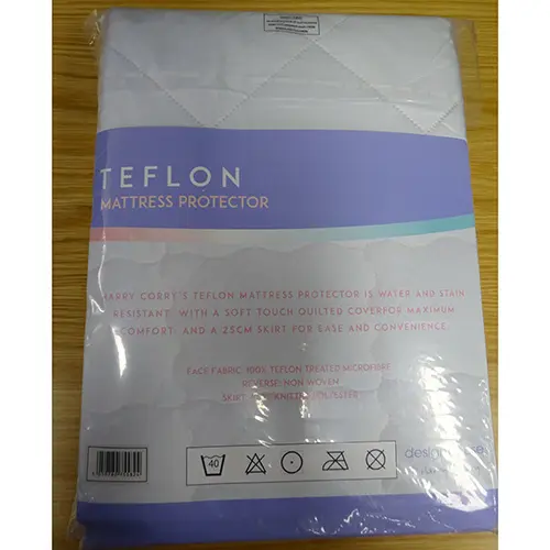 Foto do aviso oficial: Mattress Protector Protetor impermeável do colchão — risco: Ambiente
