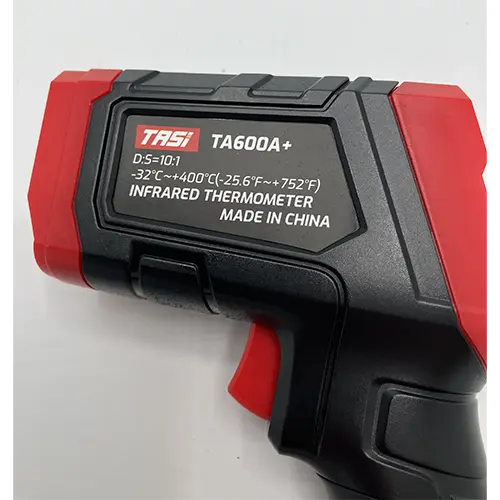 Photo from the official notice: TASI Measuring meters infrared thermometer — environment risk